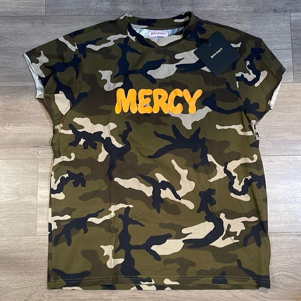 Palms Angels Camo Logo T-Shirt